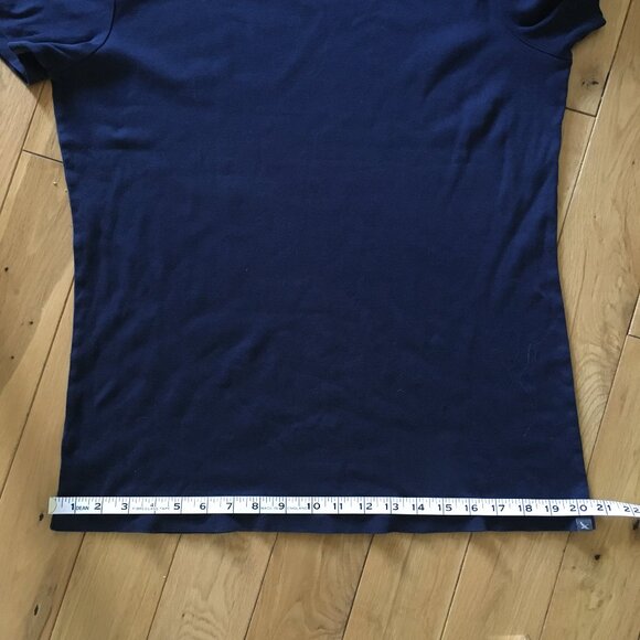 Eddie Bauer Dark Navy Blue Outdoor Essentials Short-Sleeve Tee - Picture 14 of 16